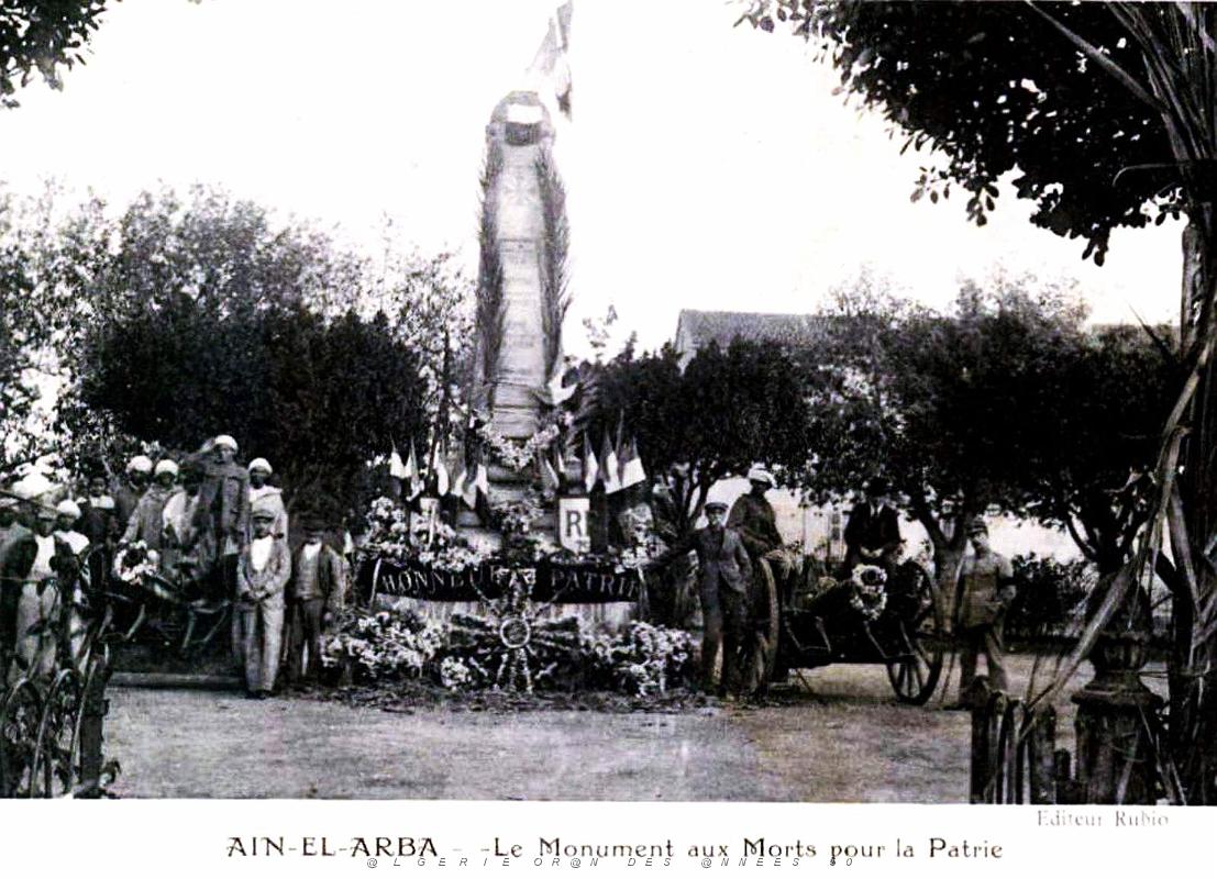 Ain-el-Arba - Le Monument aux Morts.jpg